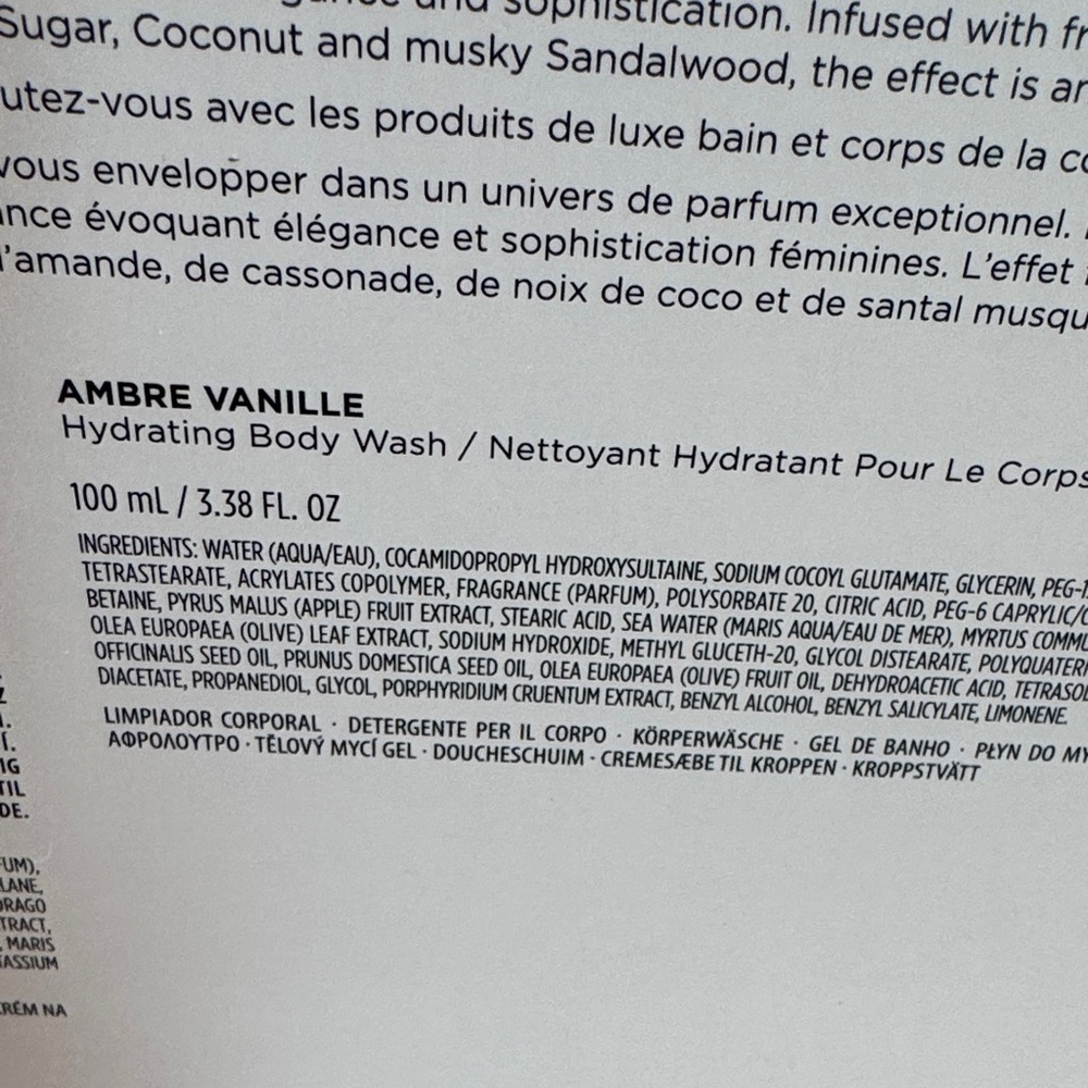 Laura Mercier Ambre Vanille Delicious and Decadent Trip Set NWT - Picture 8 of 9